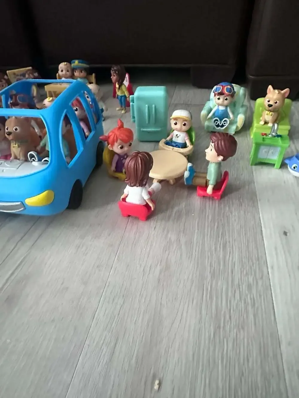 Cocomelon Large Assortment of Figures, Vehicles, and Accessories Playset
